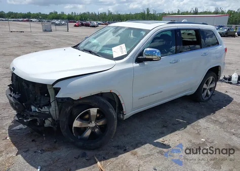 2016 Jeep Grand Cherokee Overland из США, поврежденный, VIN 1C4RJECG9GC383083